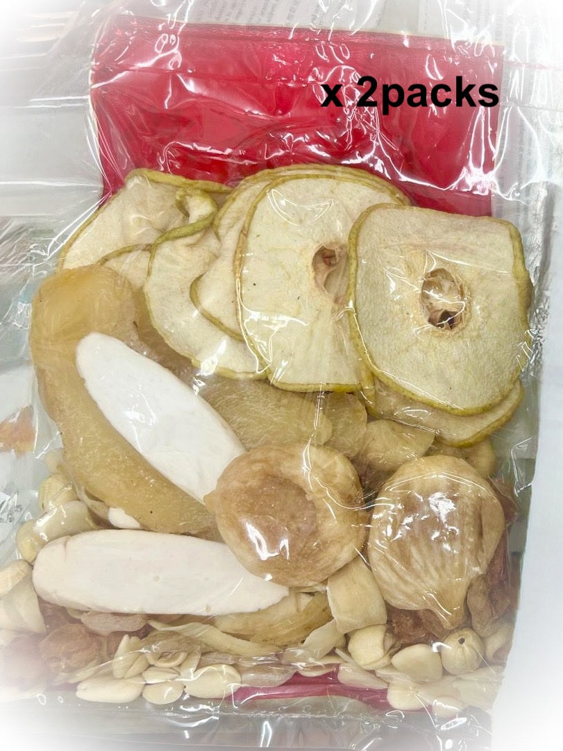 Nourishing Lungs and Snow Pear Fragrant Soup Pack ±400g x 2 Packs